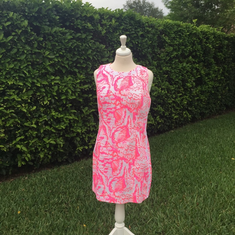 Lilly Pulitzer Coral Reef  Mila Shift  Dress NWT